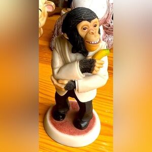 Robert Harrop chimpanzee holding a Banana